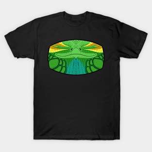 Green Iguana Mask T-Shirt